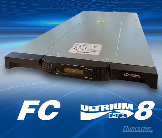 Q8 Entry-Level LTO Tape Library with FC LTO-8 Drive