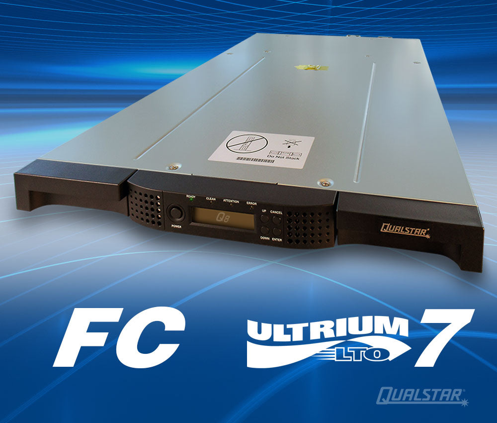 Q8 Entry-Level LTO Tape Library with FC LTO-7 Drive
