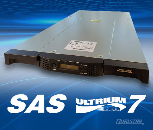 Q8 Entry-Level LTO Tape Library with SAS LTO-7 Drive